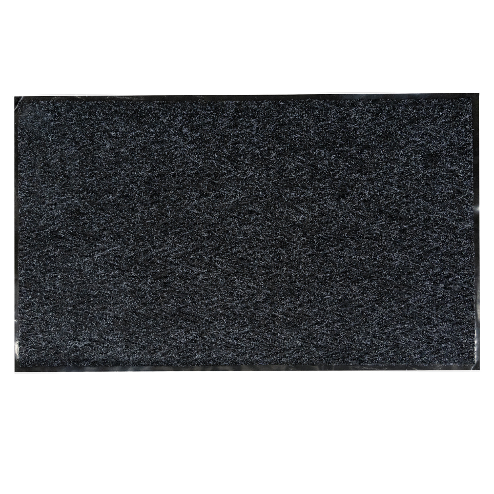 CALITEX Tapis grattant absorbant chevron 1er prix anthracite 90 x 150 cm