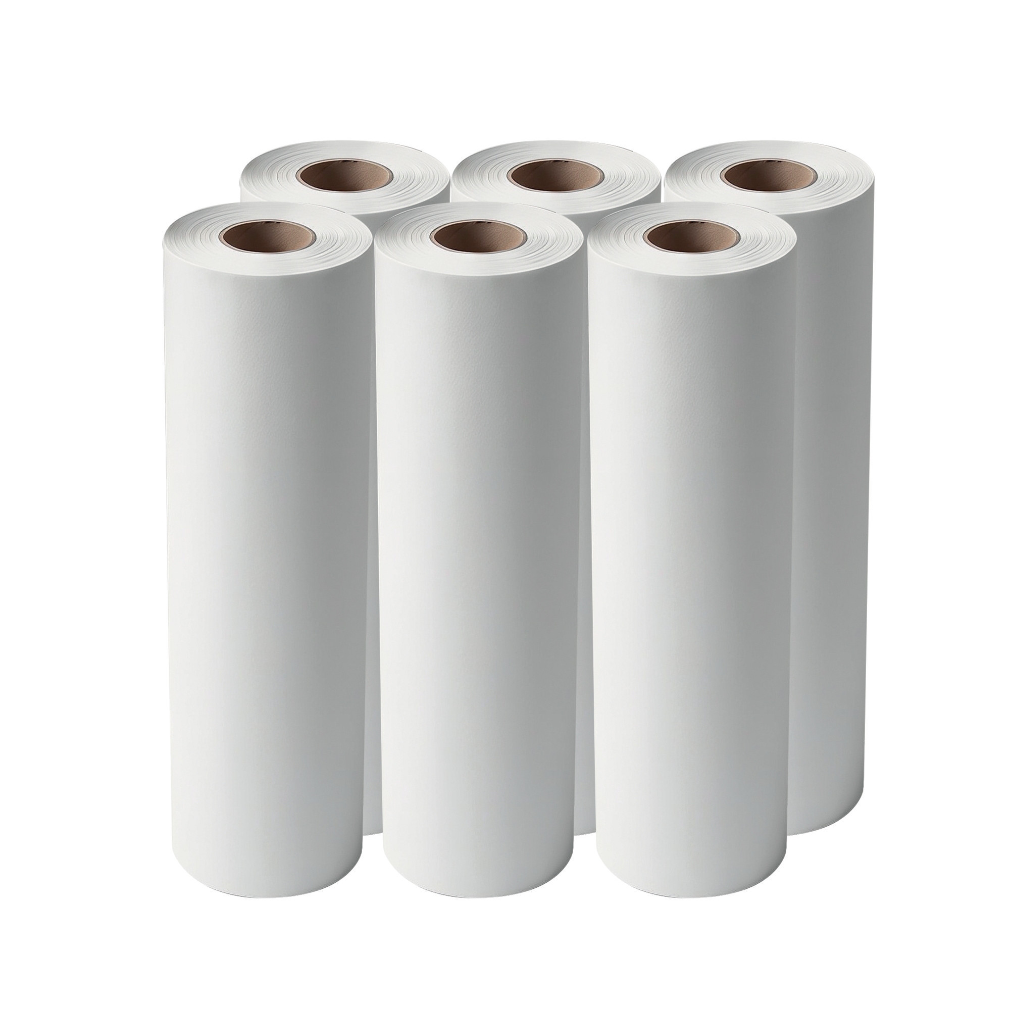 Draps d'examen jetables Papeco 100% pure cellulose, 6 rouleaux de 140 formats 50 x 38 cm