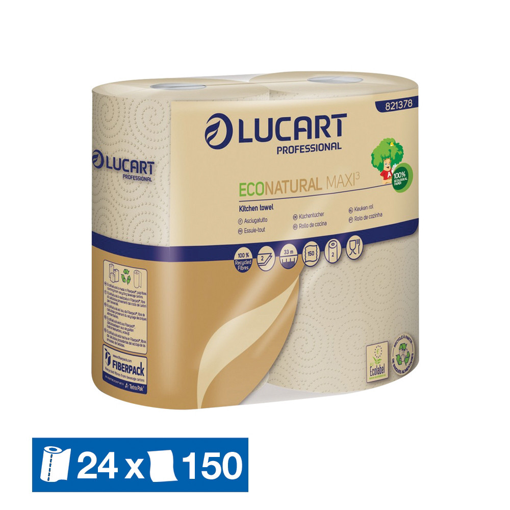 Essuie-tout Econatural Maxi, 24 rouleaux