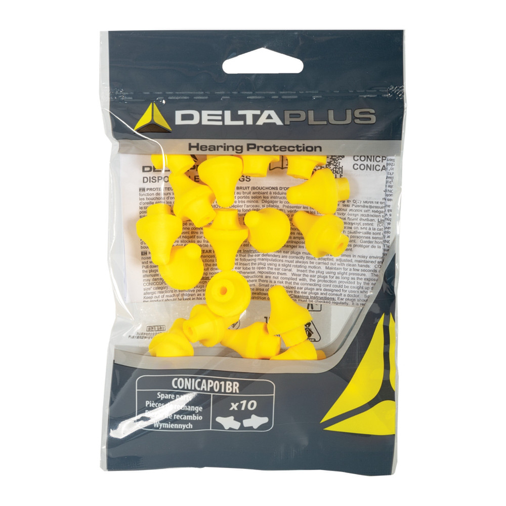 VENITEX 10 paires de bouchons d'oreilles de rechange pour l'arceau ConicAp01 (34300)