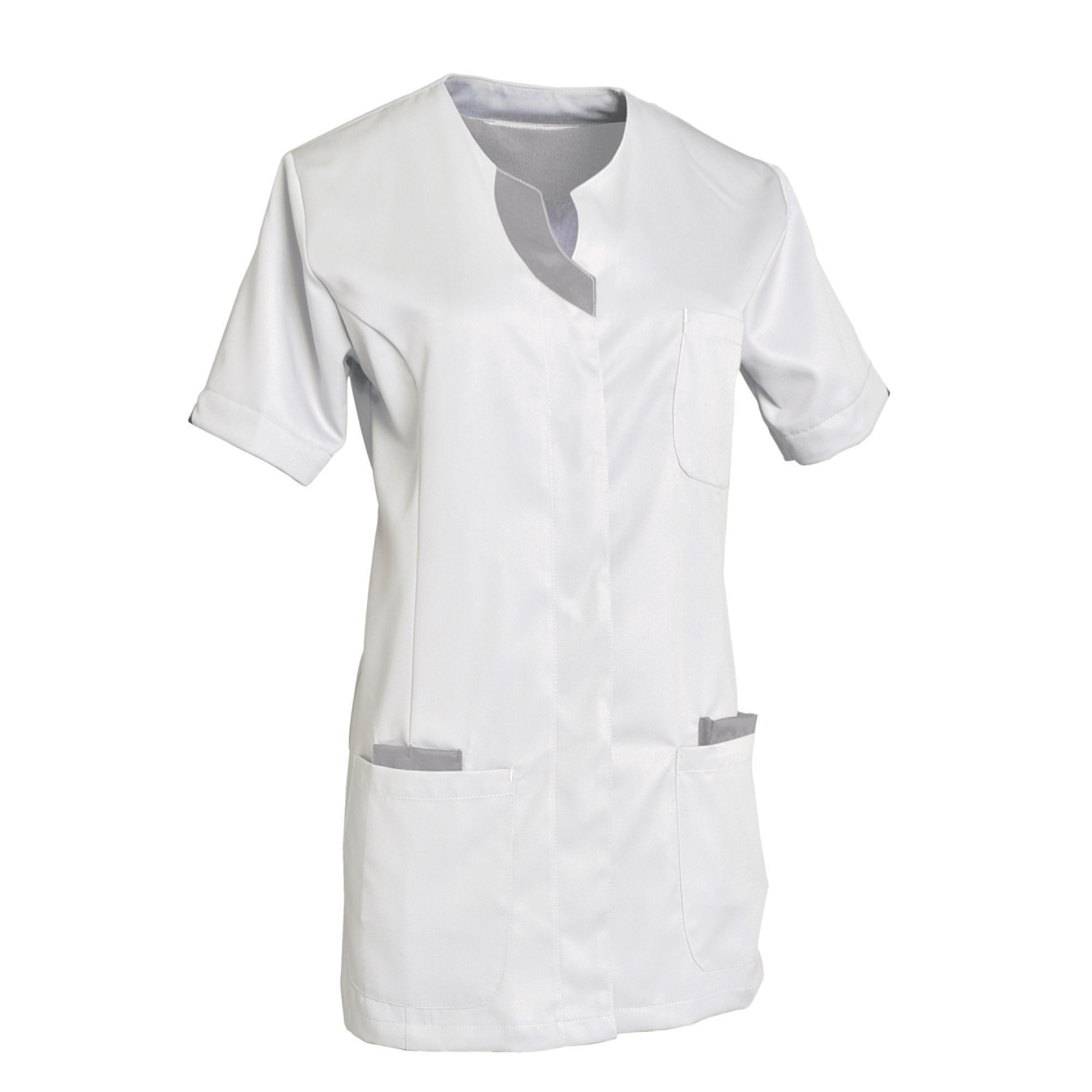 Tunique chasuble femme Lila premium lyocell blanche, taille 3