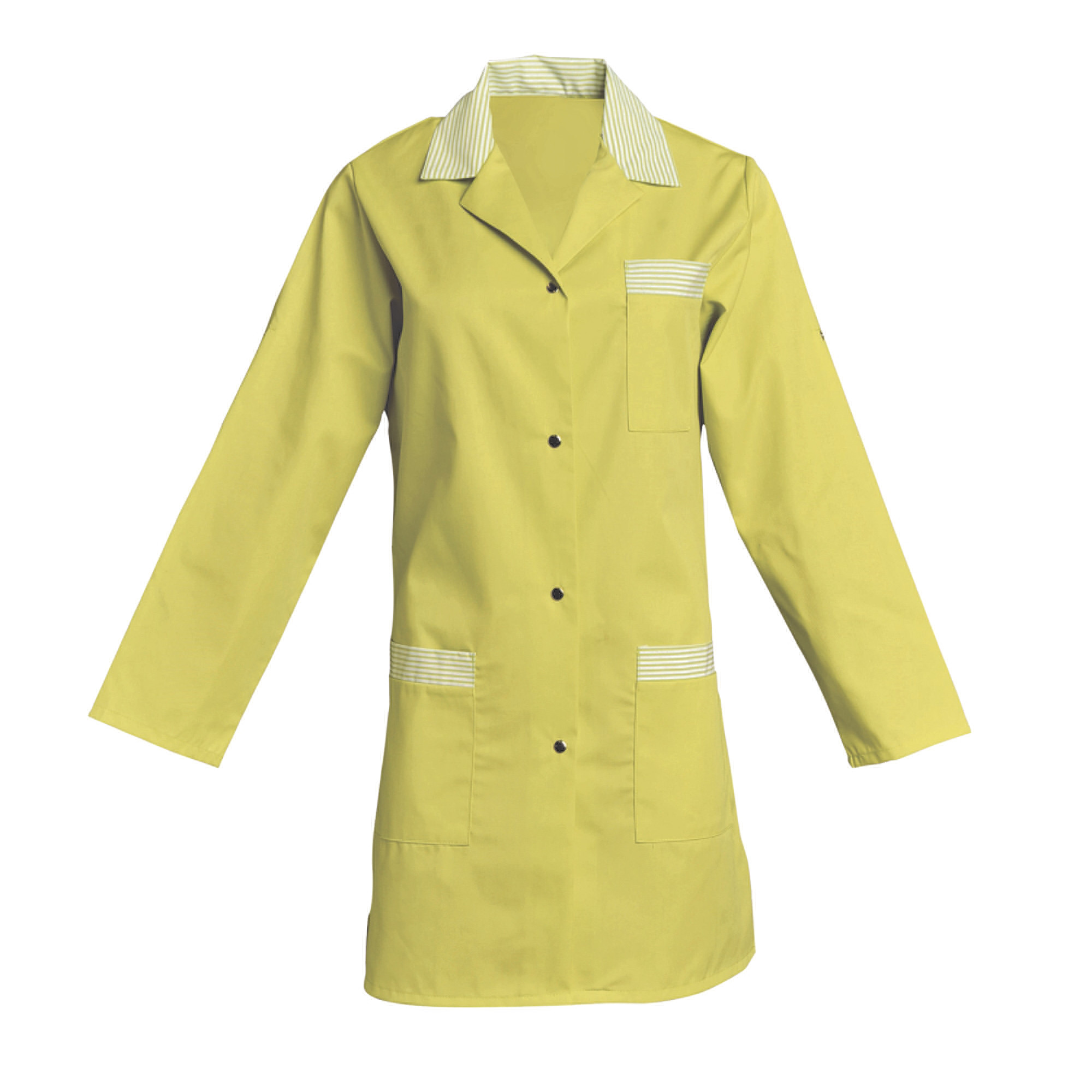 Tunique femme vert anis à manches réglables, taille 36/38