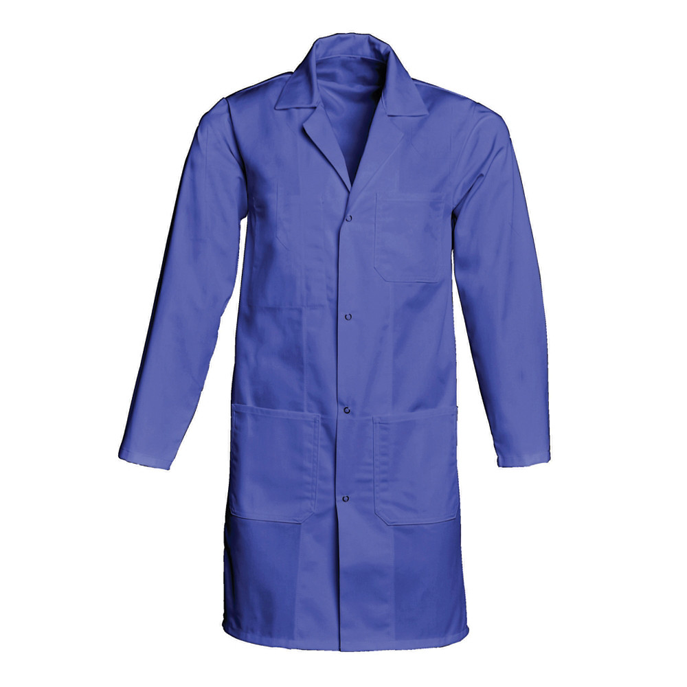 Blouse homme manches longues polycoton bleu Bugatti, taille 52 / 54