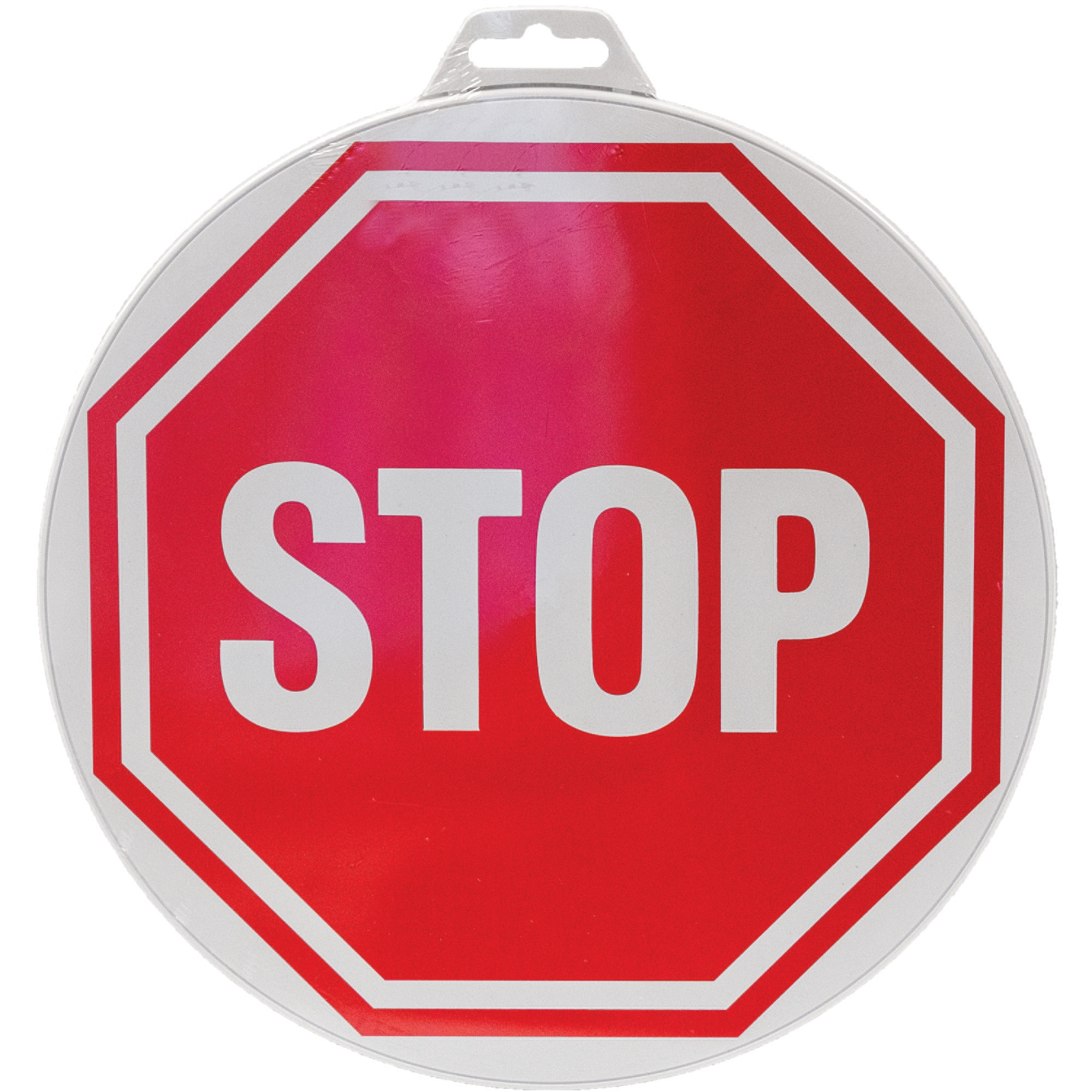 Panneau stop diamètre 30 cm polystyrène antichoc