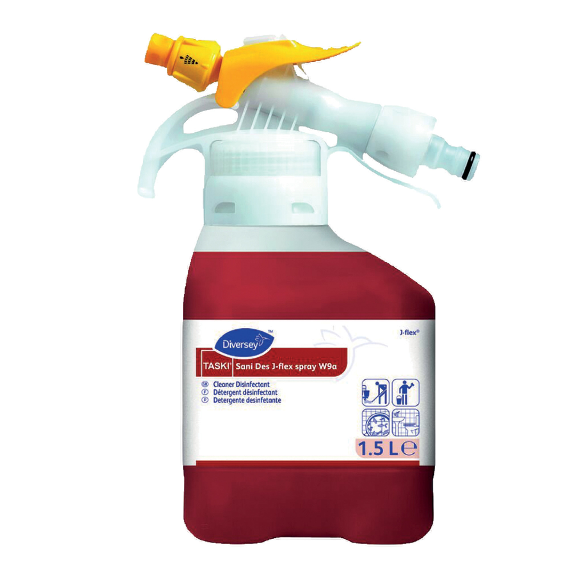 Nettoyant désinfectant sanitaires Taski J-flex 1,5 L