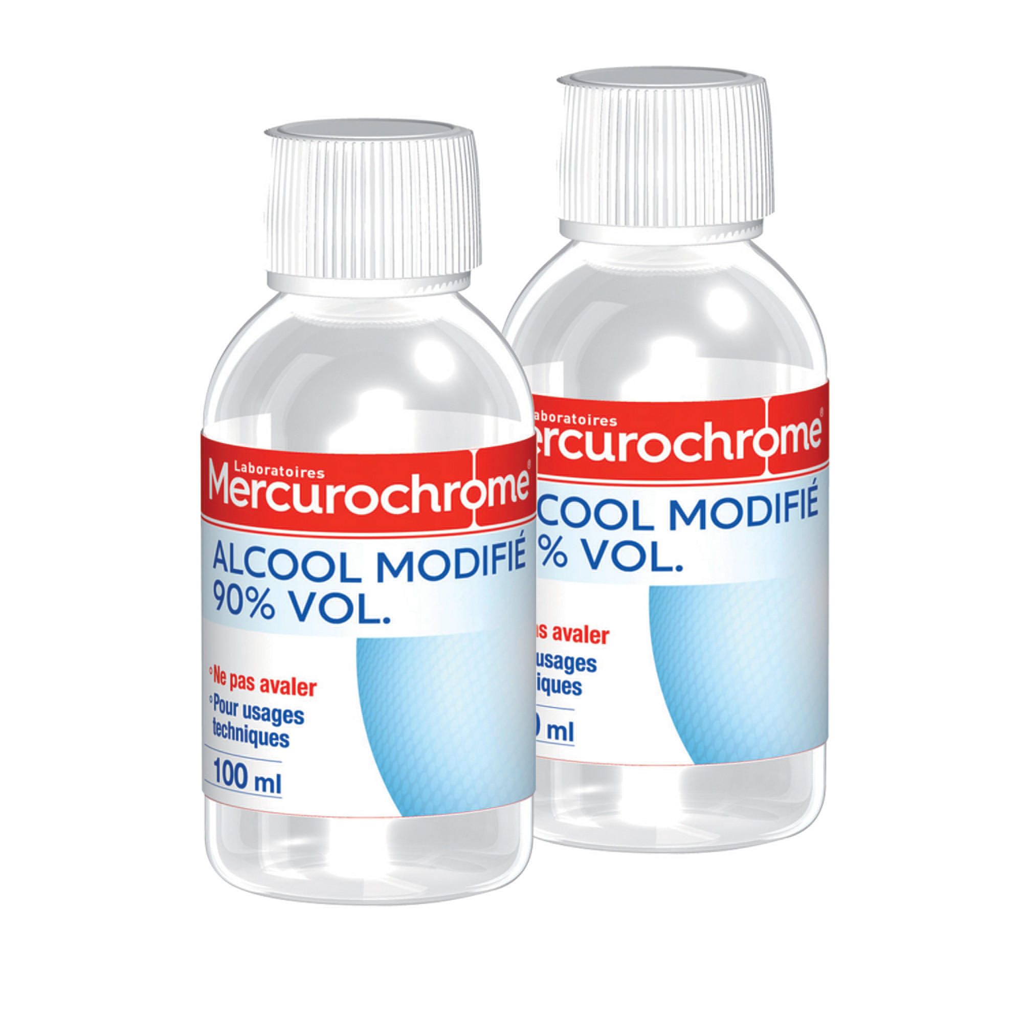Mercurochrome Alcool désinfectant à 90% pour matériel et instruments 100 ml