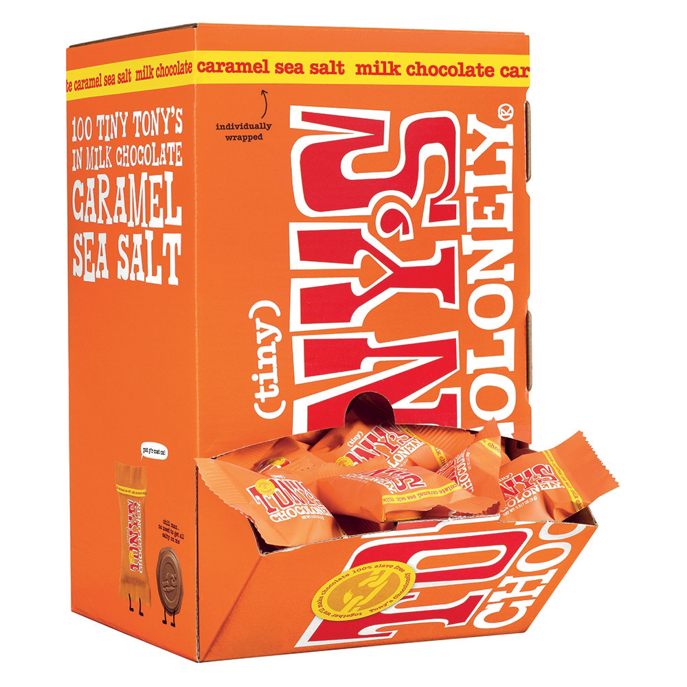 TONY Chocolat Caramel Tiny Tony's Mix, boite de 900 g