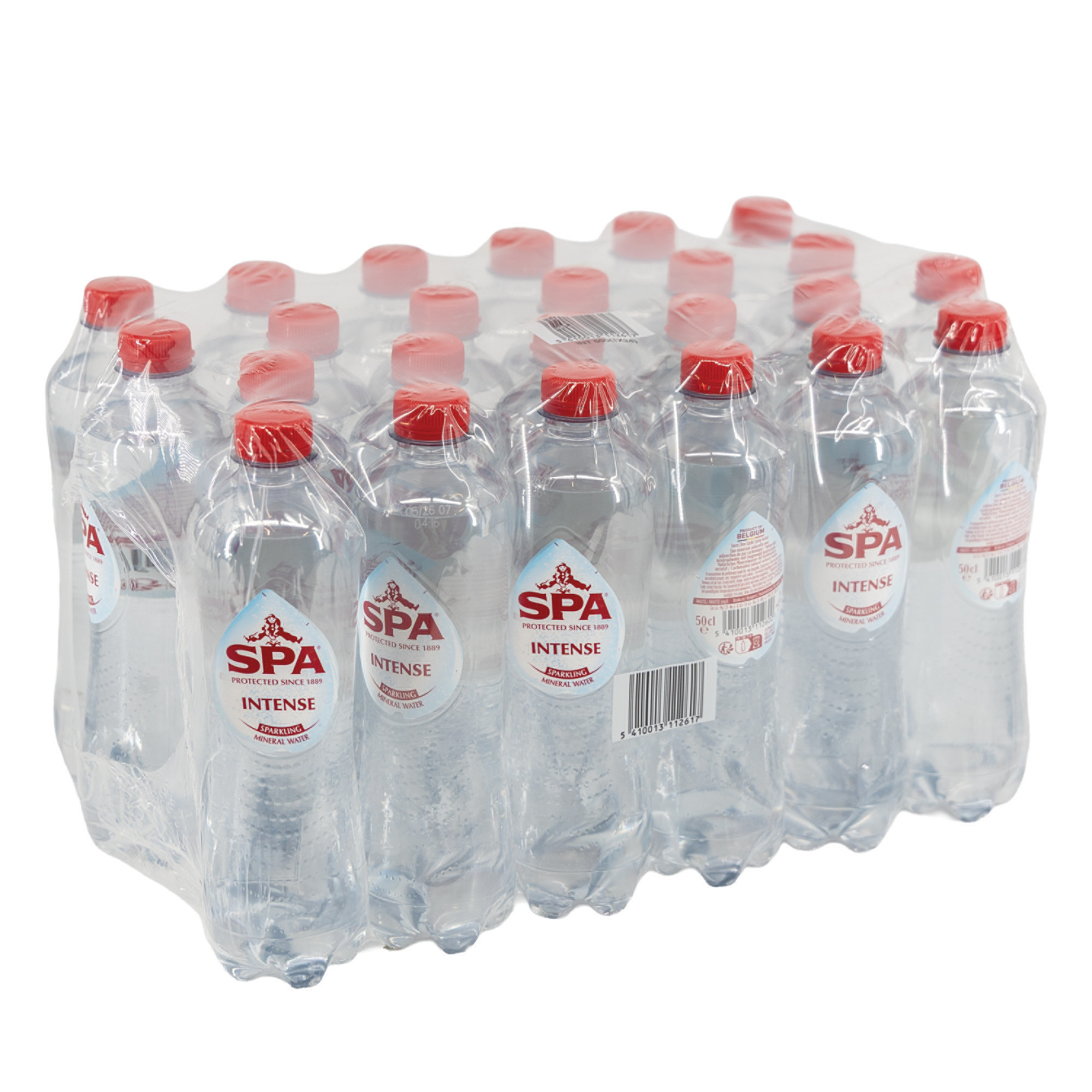 Eau gazeuse Spa Intense, lot de 24 bouteilles de 50 cl