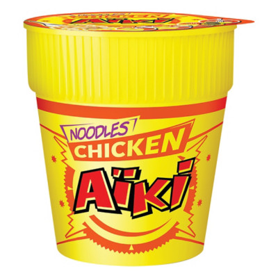 Nouilles instantanées au poulet Aïki, le bol