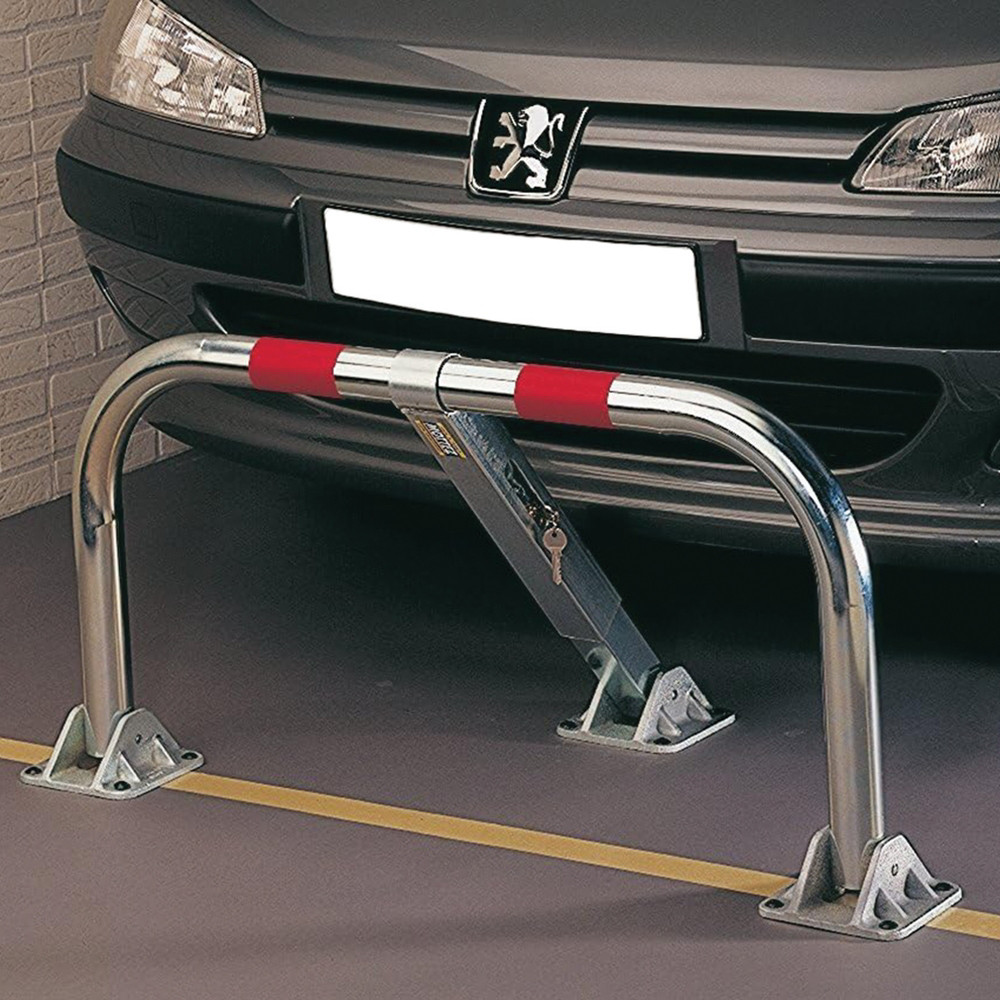 Barrire de parking 3 pieds  cl identique + amortisseur