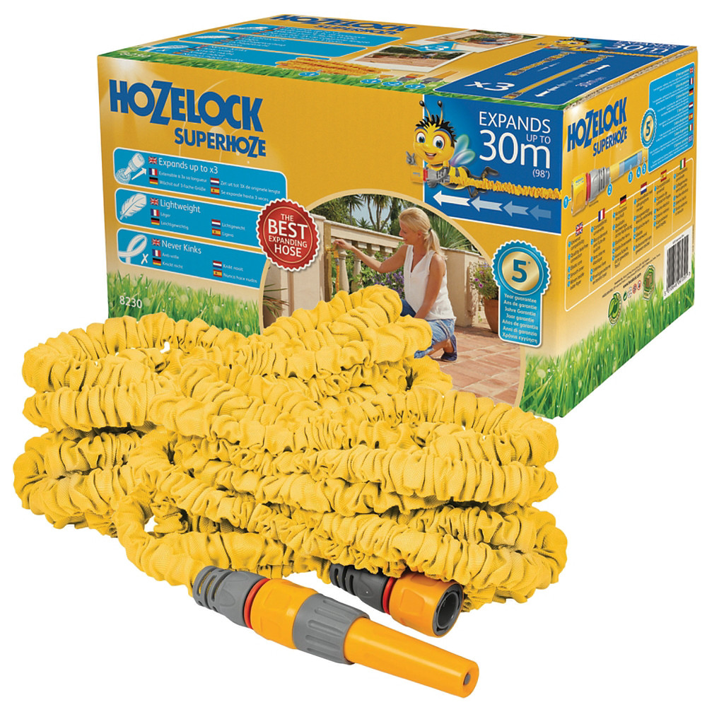 HOZELOCK Tuyau arrosage extensible Hozelock Superhoze L 30 m