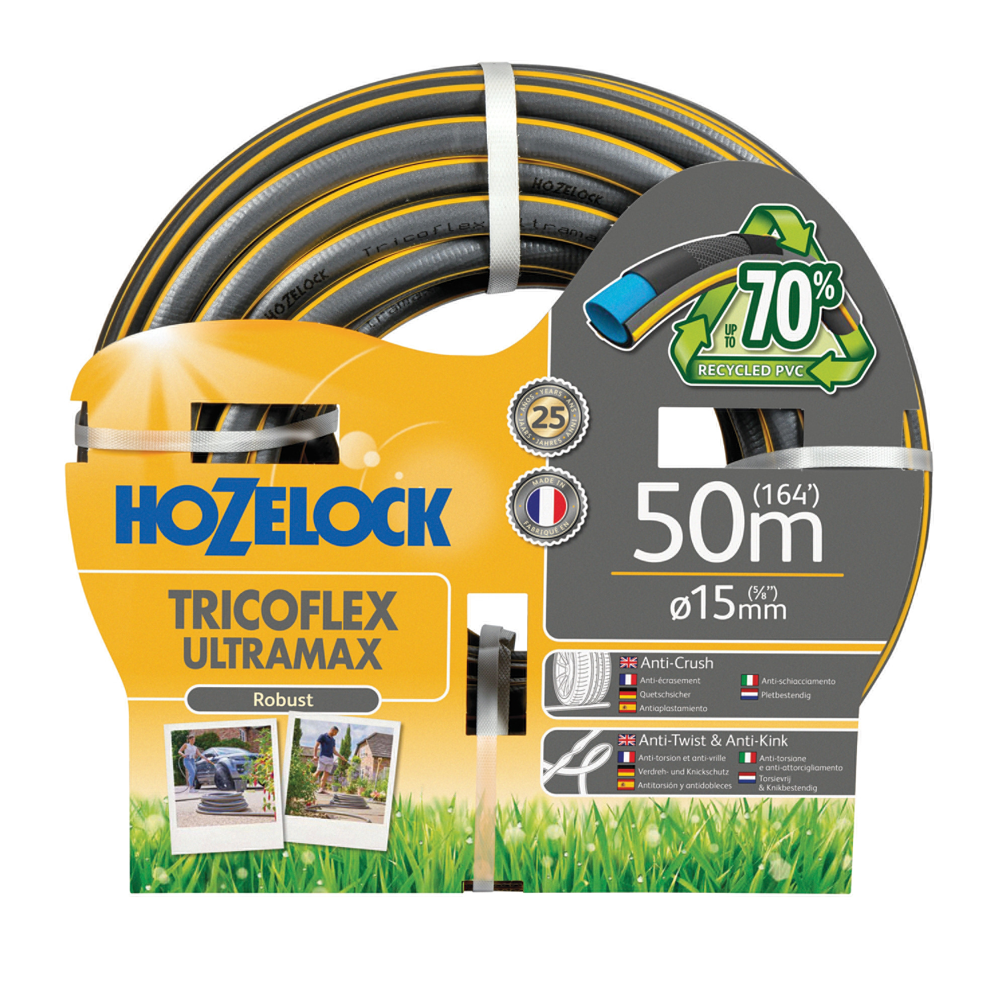 HOZELOCK Tuyau arrosage Hozelock Tricoflex Ultramax diam 15 mm L 50 m