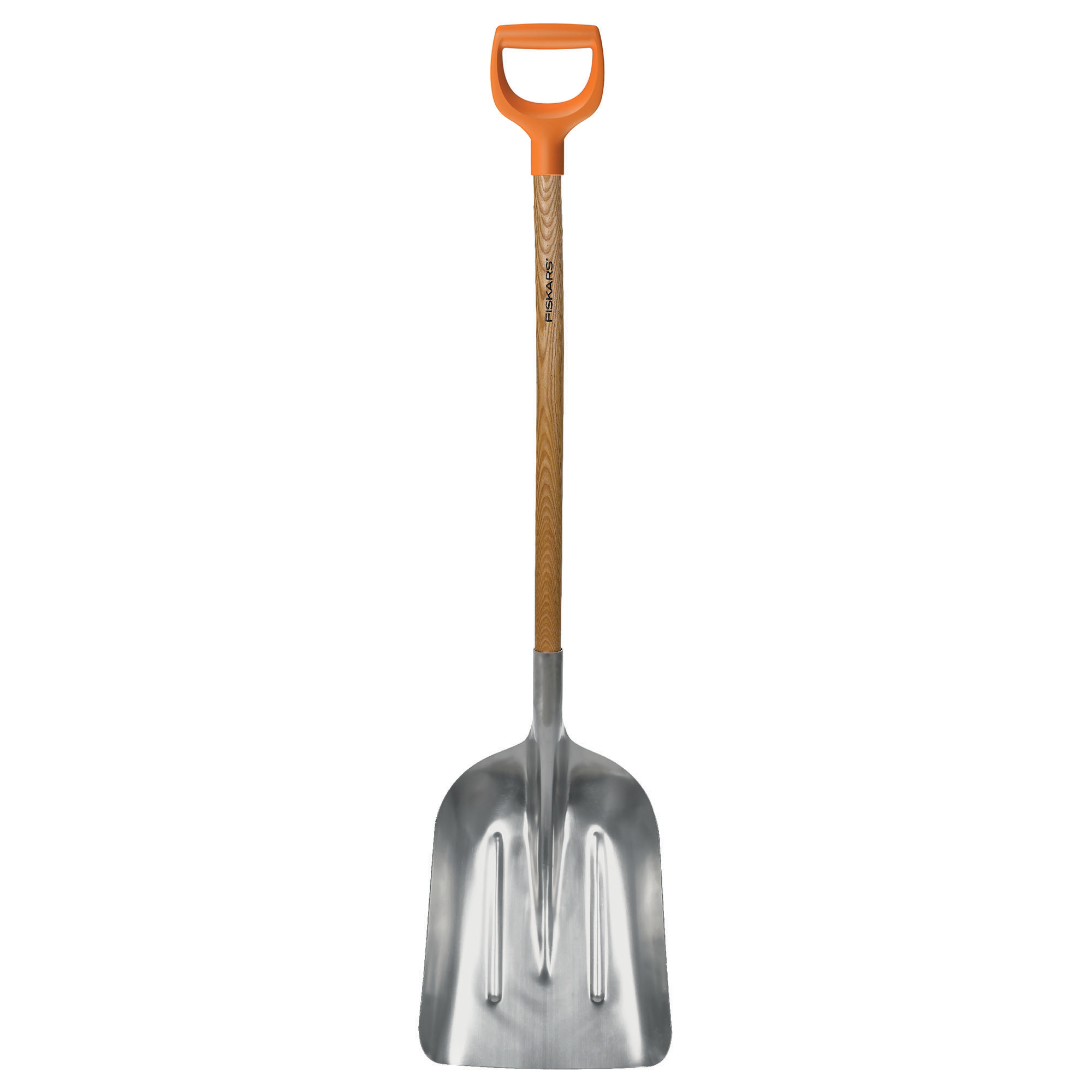 Pelle aluminium Fiskars tête 33 cm manche en bois 1,30 m