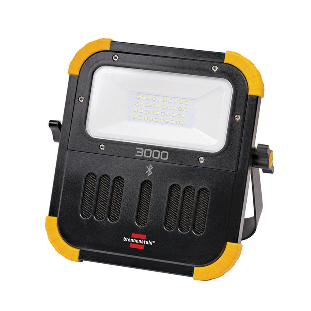 BRENNENSTUHL Projecteur Blumo Brennenstuhl, 3000 lumens, autonomie 15h, LED, rechargeable, portable