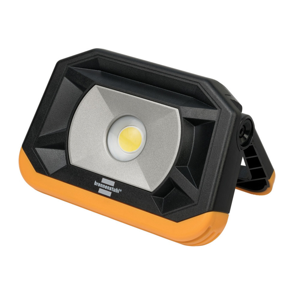Projecteur de chantier Brennenstuhl, 1000 lumens, autonomie 13h, LED, rechargeable, portable