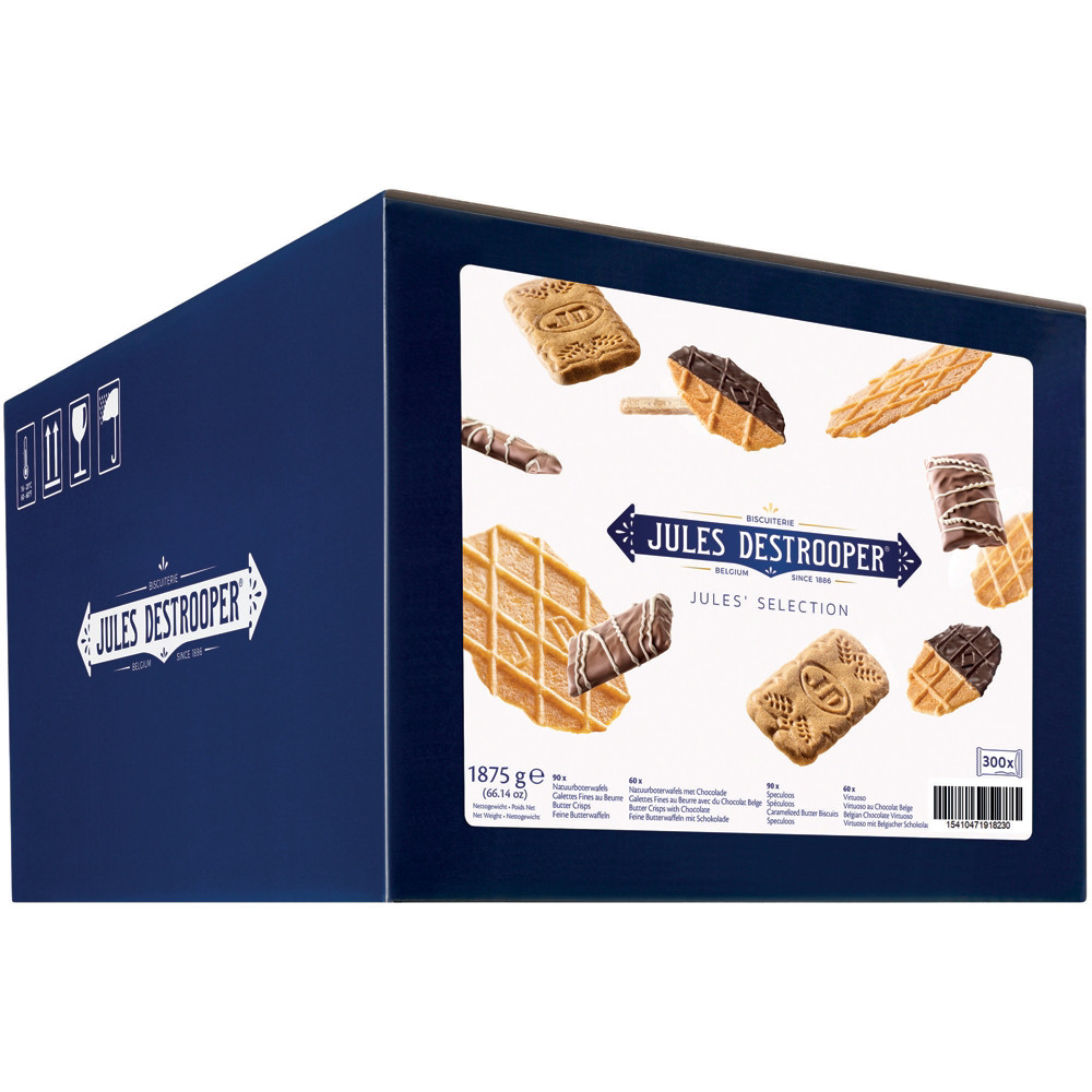 JULES DESTROOPER Biscuits Jules Destrooper, assortiment de 300