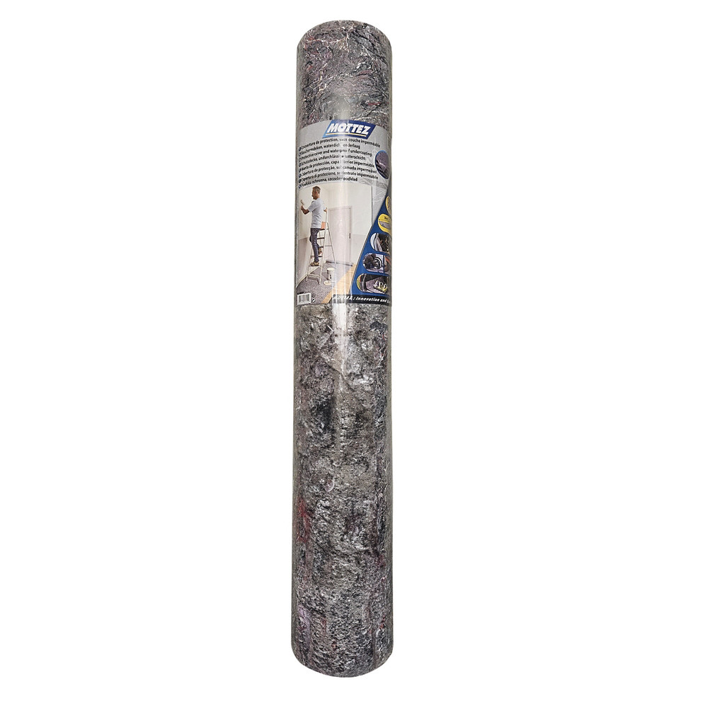 MOTTEZ Bche de protection pour dmnagement en rouleau de 10 m x 1 m