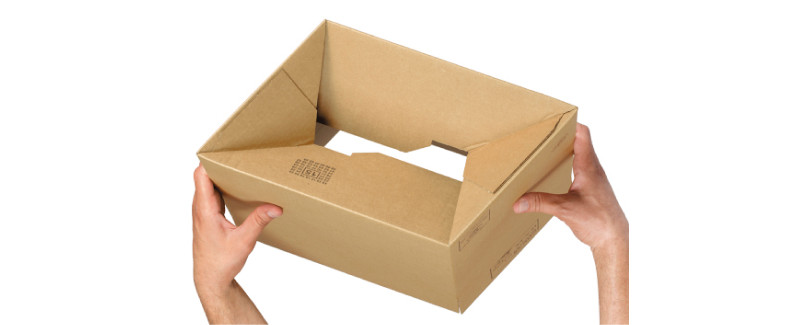 Caisses pour un emballage rapide
