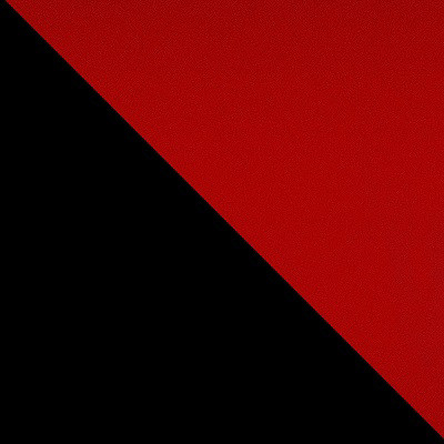 Negro/rojo