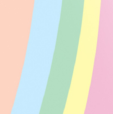 Salm&oacute;n, Azul, Verde, Amarillo y Rosa pastel