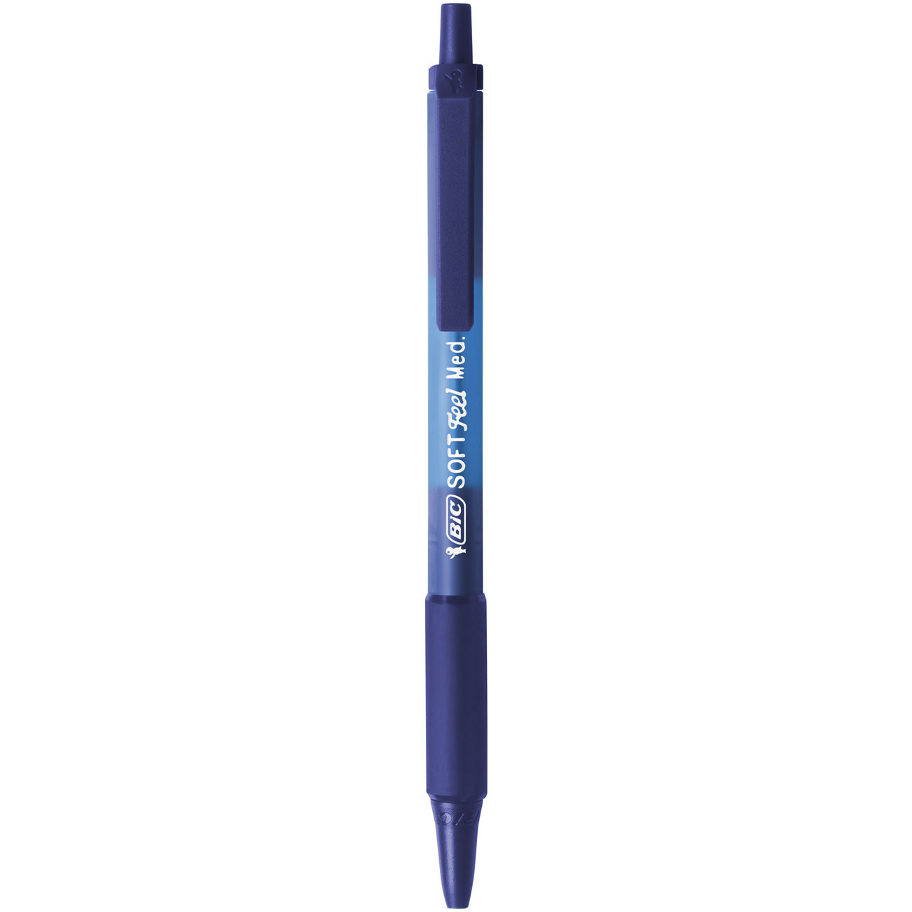 BIC Softfeel Stylo bille rétractable pointe moyenne