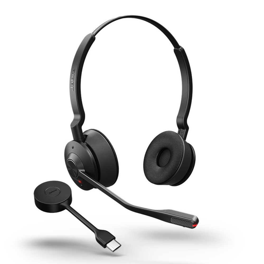 Jabra Engage 55 SE MS Duo Casque sans fil DECT + Dongle USB-C