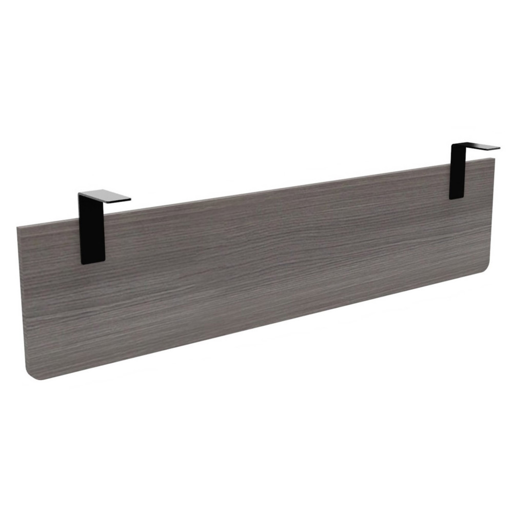 Voile de fond E-Link / Biospace pour bureau L.160 cm - Cdre - Fixations Noires