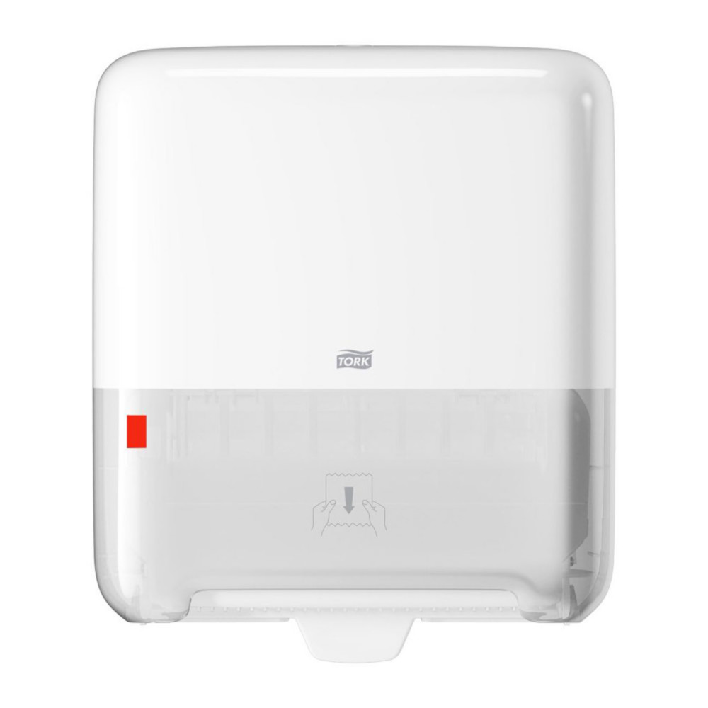 Tork Matic Distributeur rouleau d'essuie-mains H1 indicateur de recharge - Gamme Elevation - Blanc