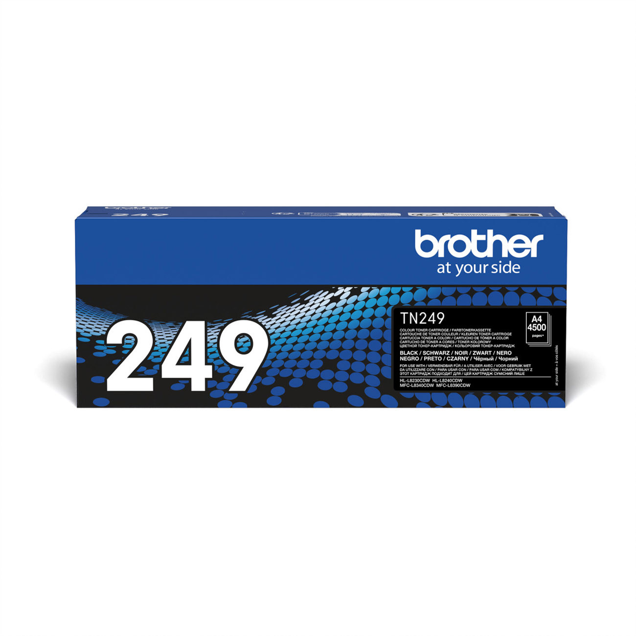 Brother TN249BK Toner original - Très haute capacité - Noir