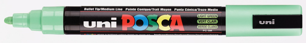 Uni Posca PC-5M  Marqueur peinture Pointe conique 2,5 mm - Vert clair
