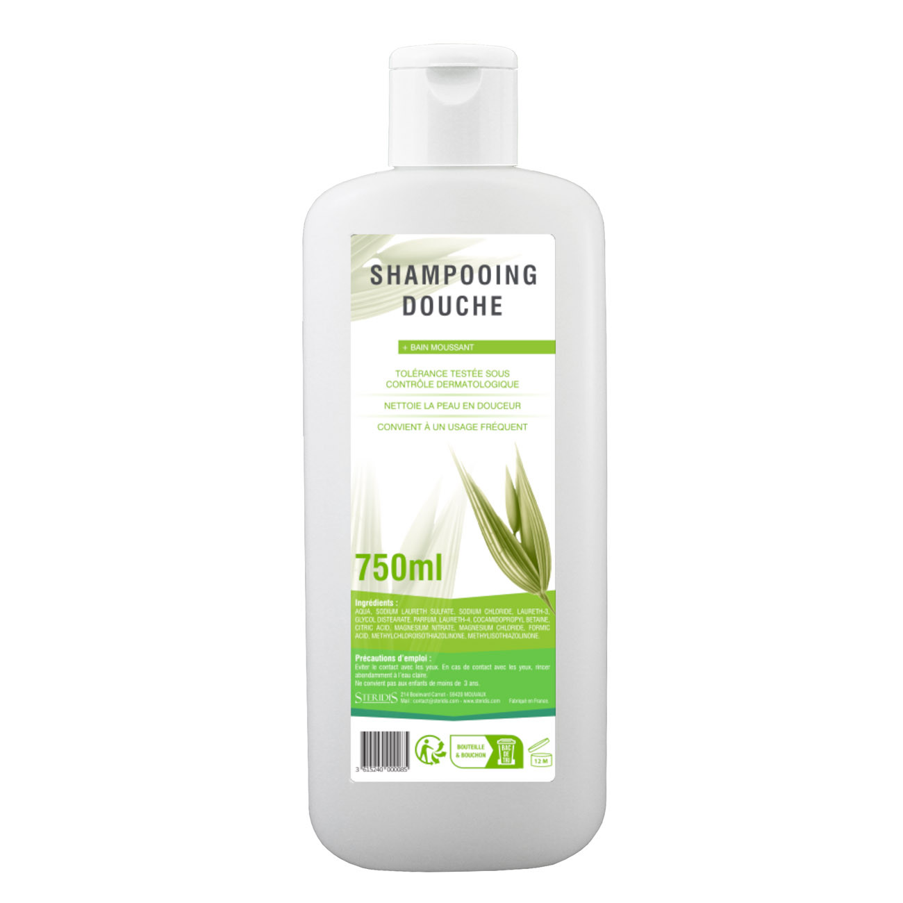 STERIDIS+Shampooing+douche+-+flacon+750+ml