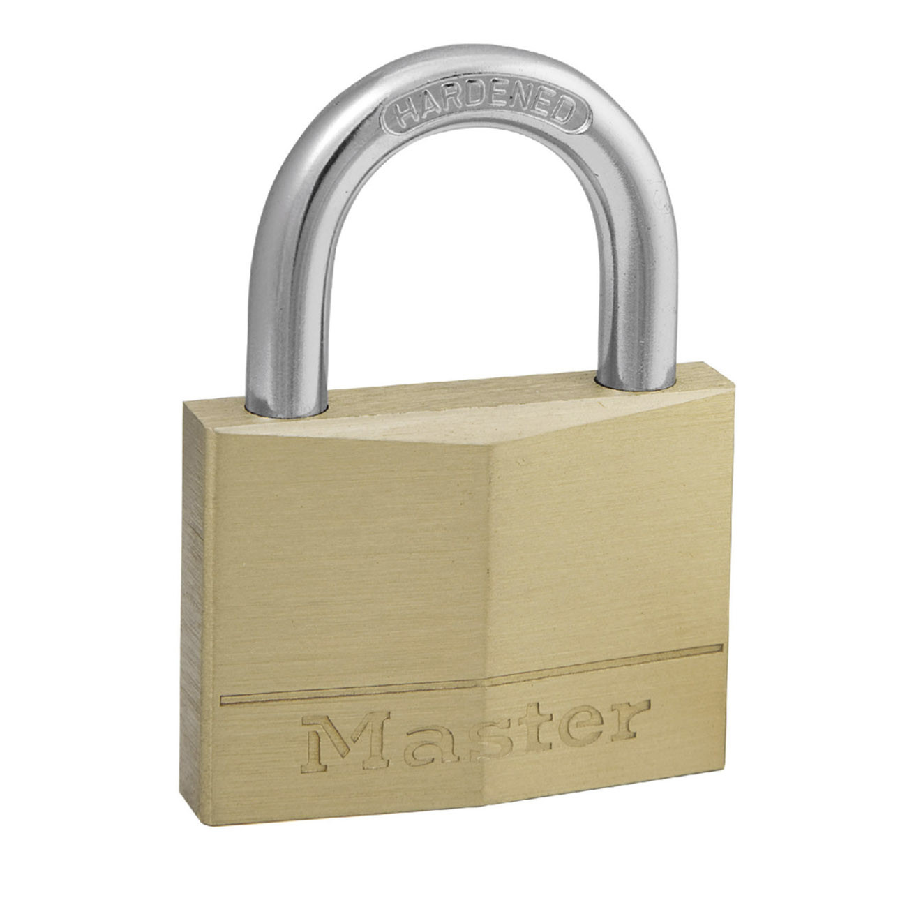 Master Lock Cadenas en laiton à clé - Largeur 50 mm