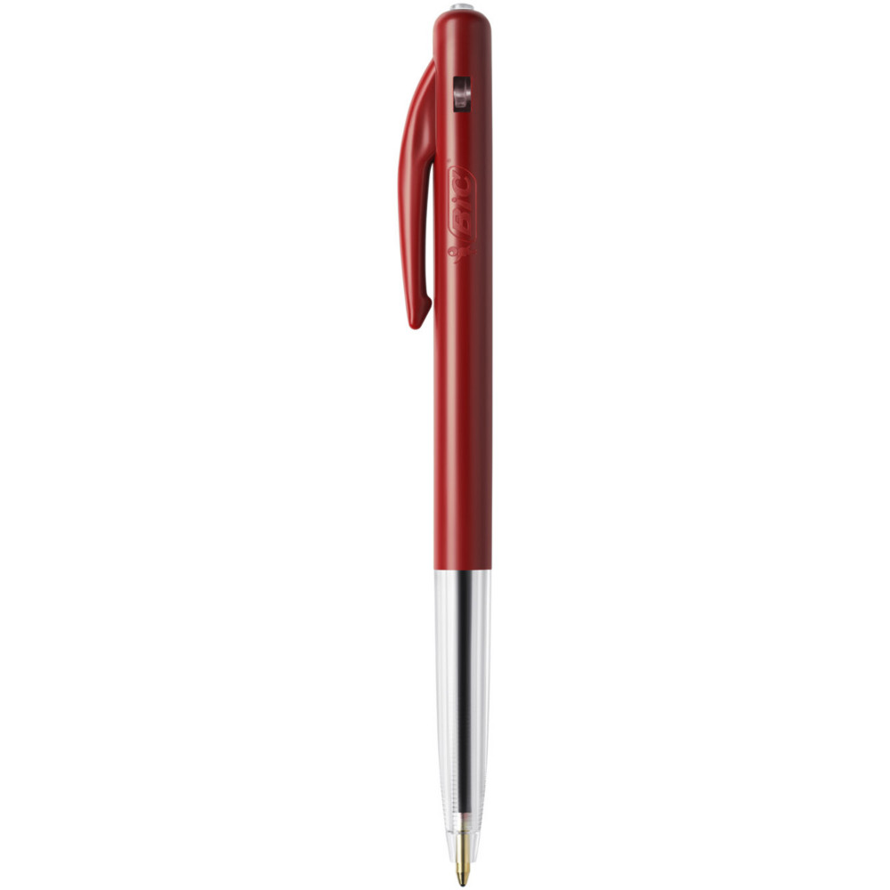 BIC M10 Original Stylo bille rtractable - pointe moyenne 1 mm - Rouge
