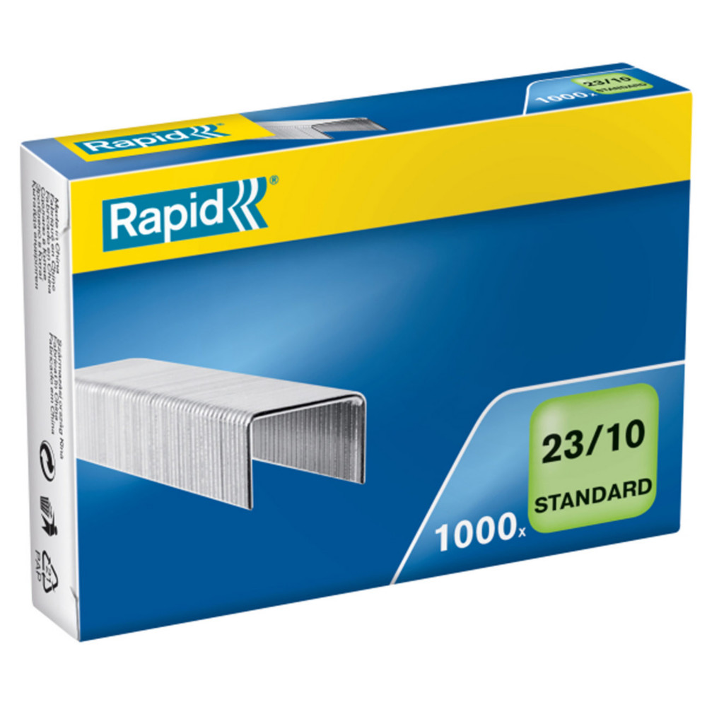 Rapid Agrafes 23/10 - Bote de 1000