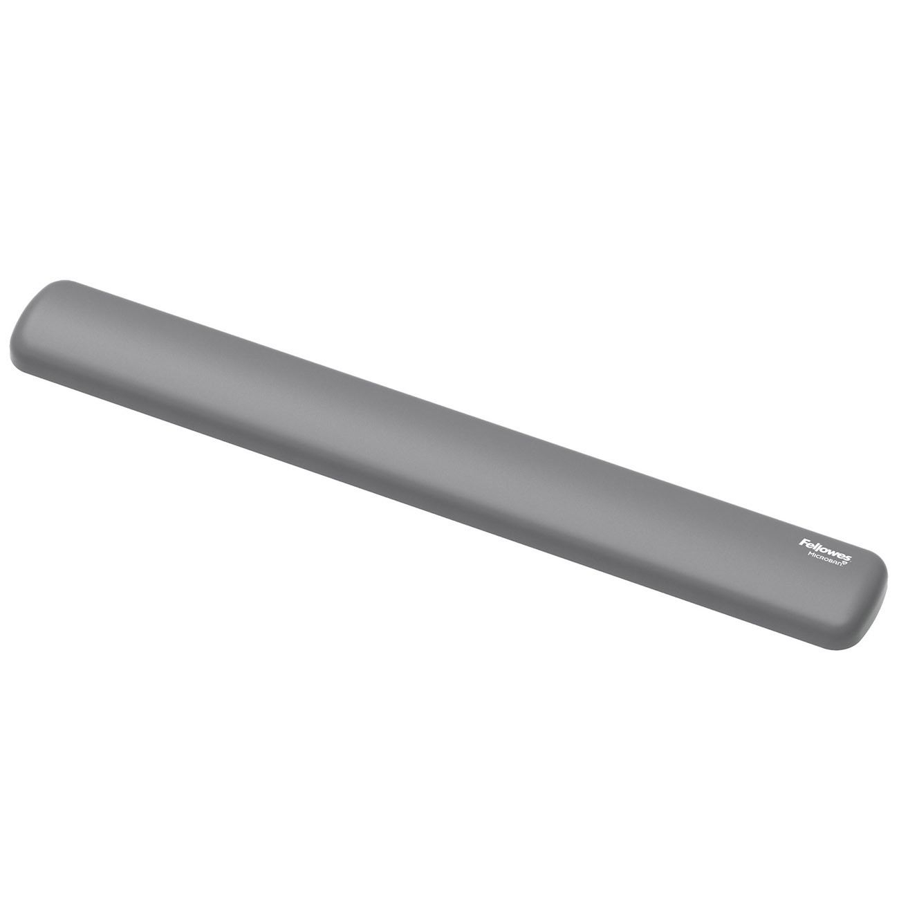 Fellowes Repose-poignet Breyta pour clavier classique - Coussin antibactérien en silicone doux - L. 47 x P. 6 cm - Gris