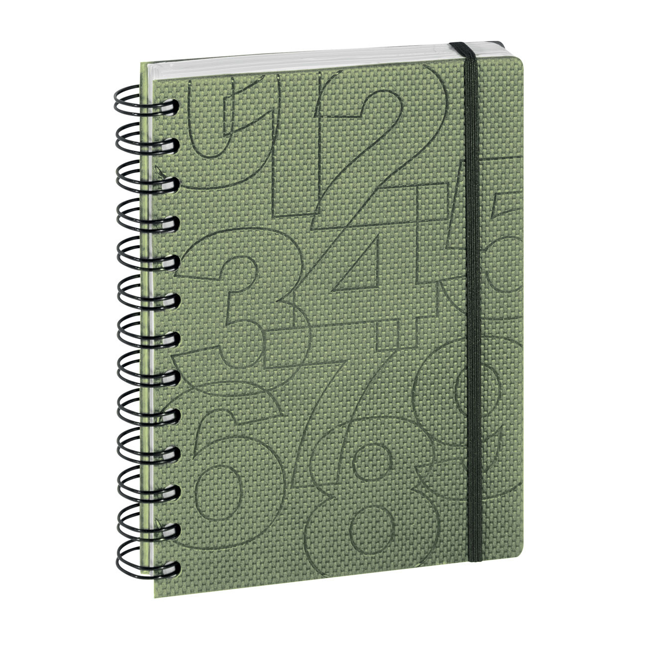 Exacompta Agenda journalier à spirales Forum Preston 12 x 17 cm Août 2026 à Juillet 2027