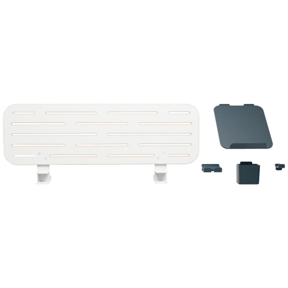 Leitz Ergo Organisateur de bureau brochable avec support pour ordinateur portable  - 4 accessoires