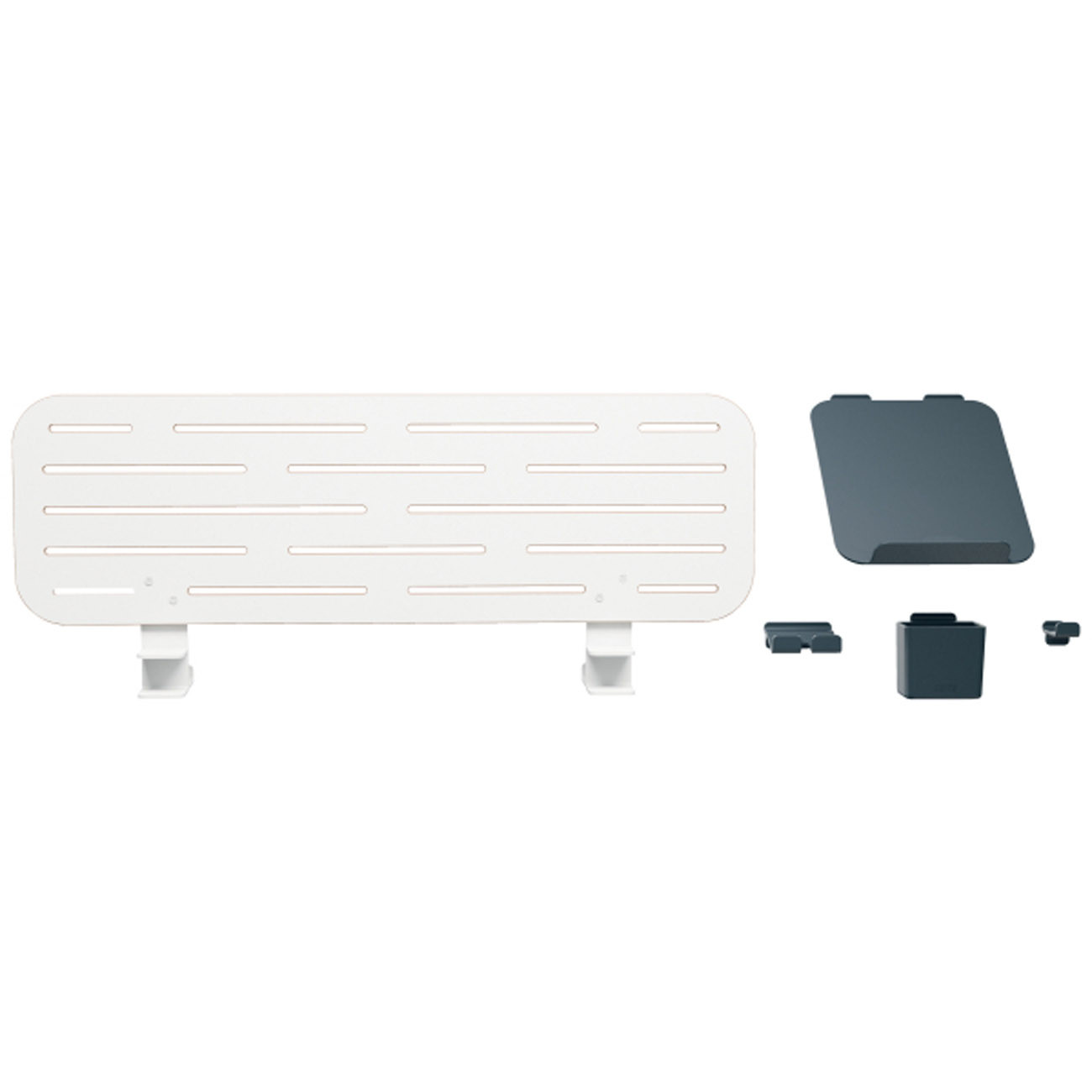 Leitz Ergo Organisateur de bureau brochable avec support pour ordinateur portable - 4 accessoires