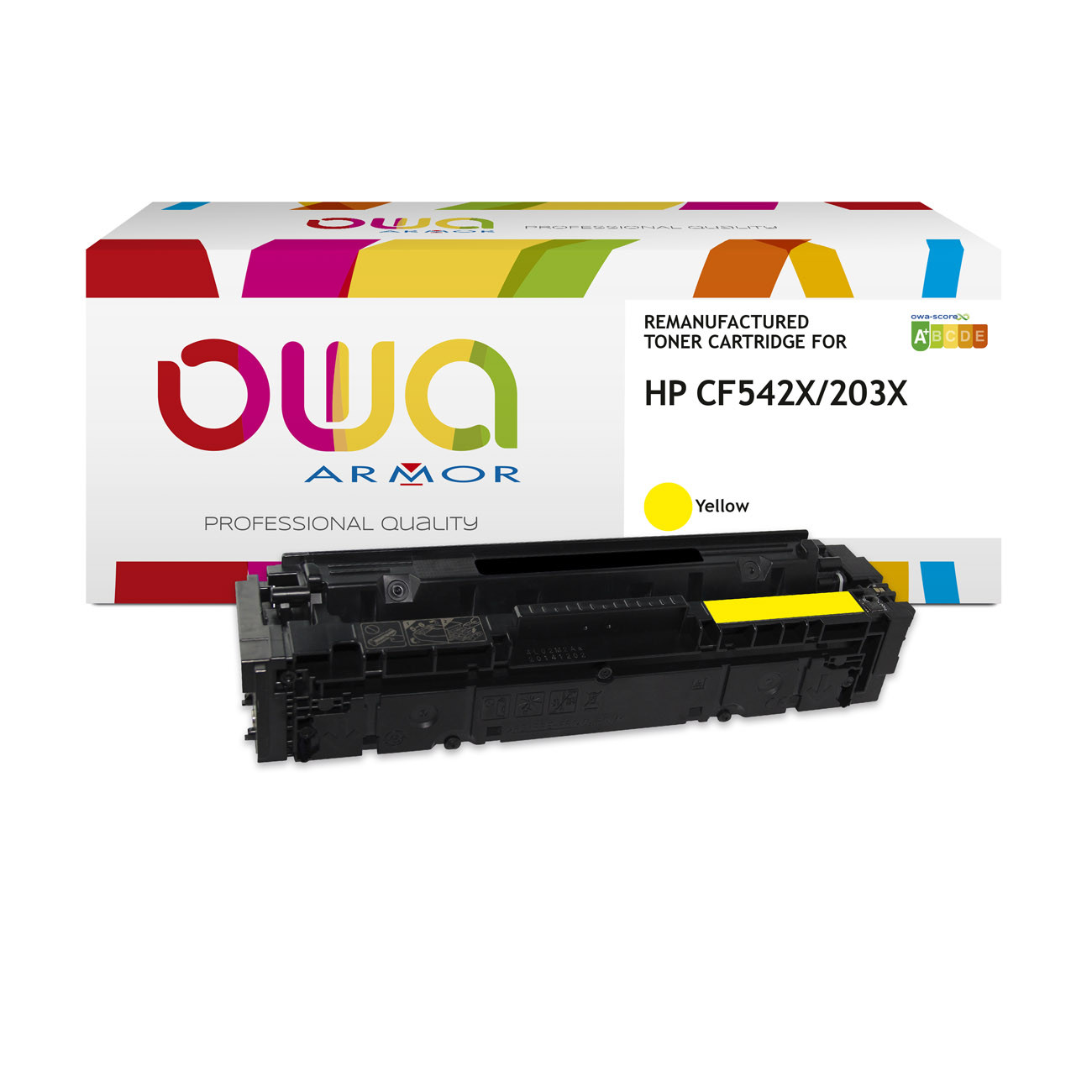 OWA Toner compatible HP 203X - K18119OW - Jaune
