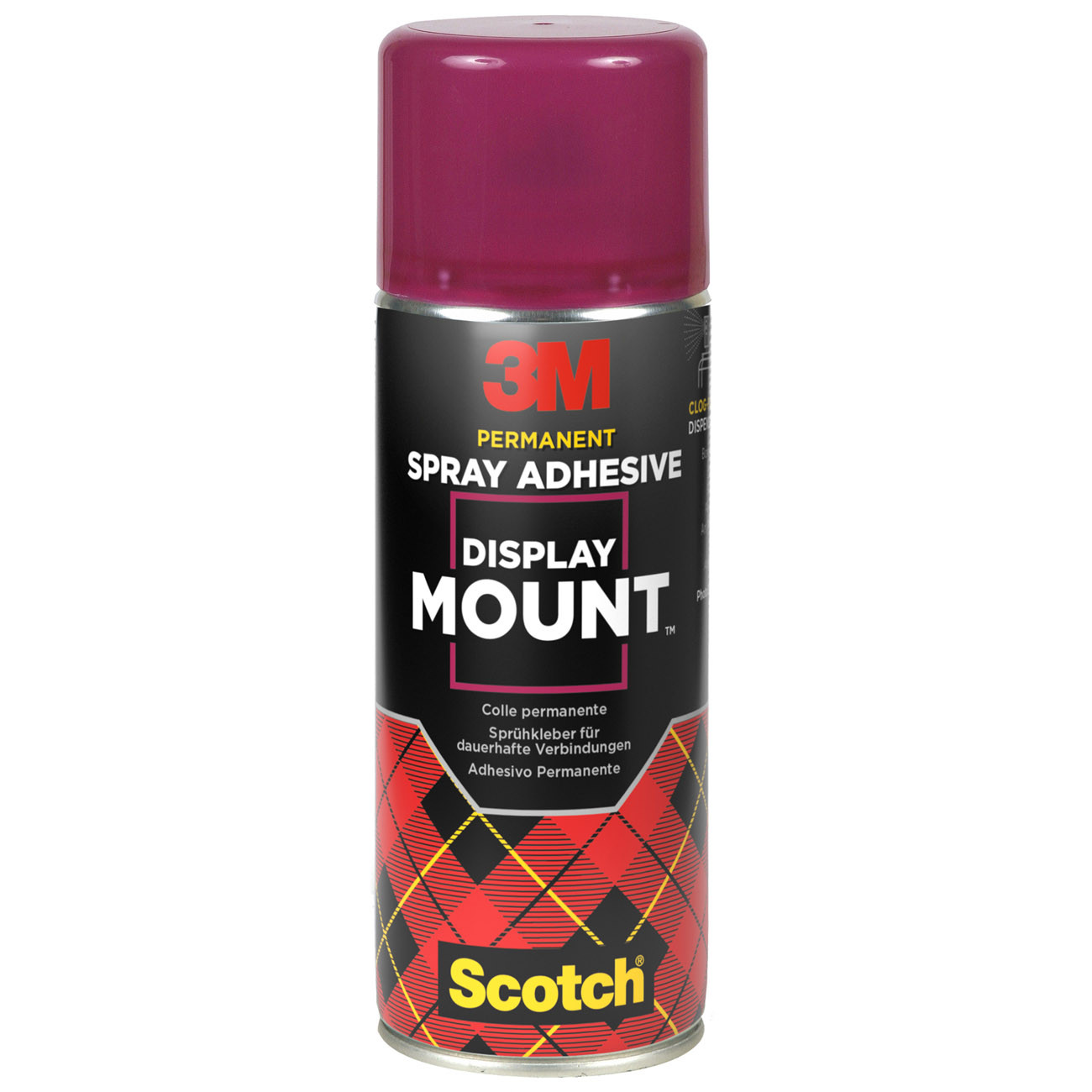 3M™+Colle+adhesive+permanente+DisplayMount™+sous+forme+de+spray+bombe+aerosol+400 ml