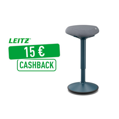Leitz Ergo Active Tabouret hauteur réglable debout - Gris foncé