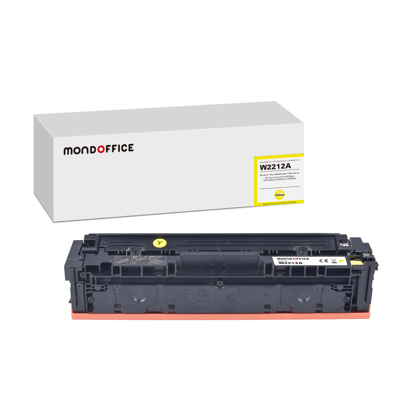 MONDOFFICE Toner compatible HP 207A - Jaune