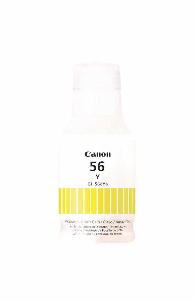 Canon GI 56 Bouteille d'encre authentique grande capacit 4432C001 - Jaune