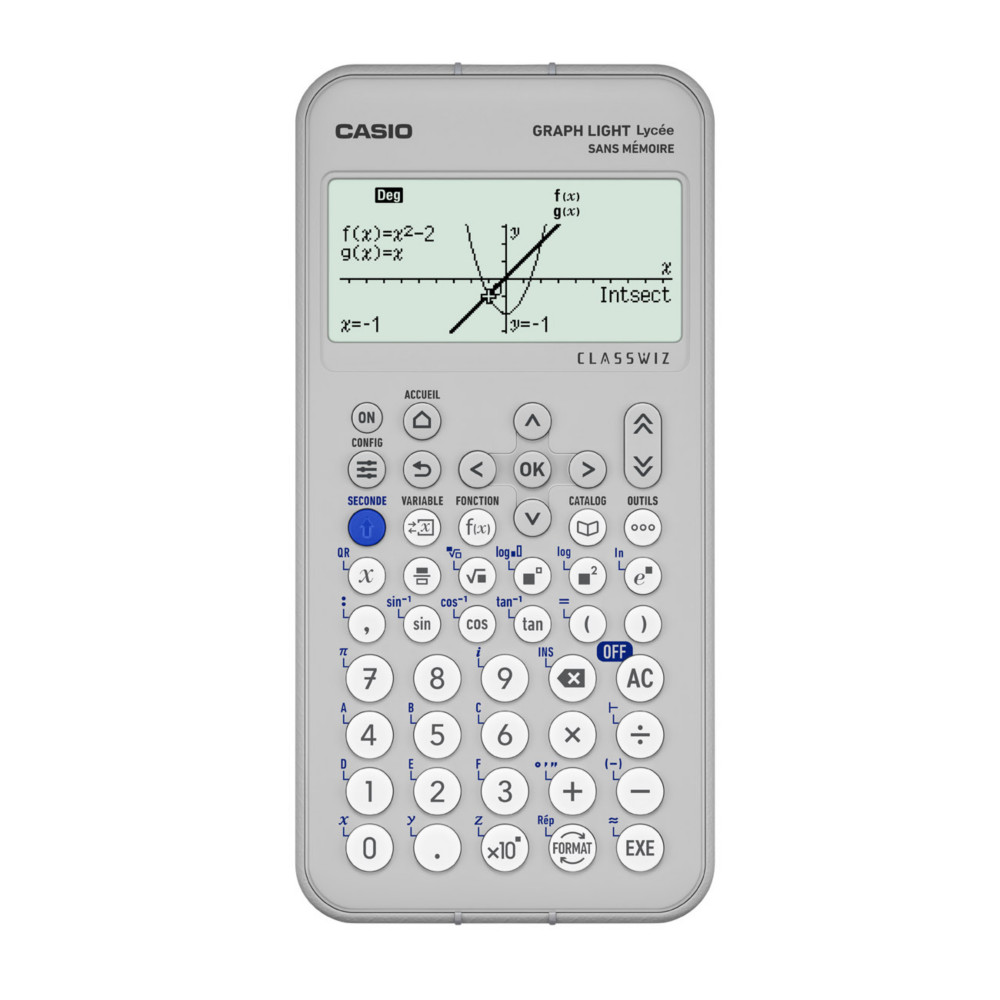 Casio Calculatrice scientifique Graph Light pour CAP, BEP et Lyce