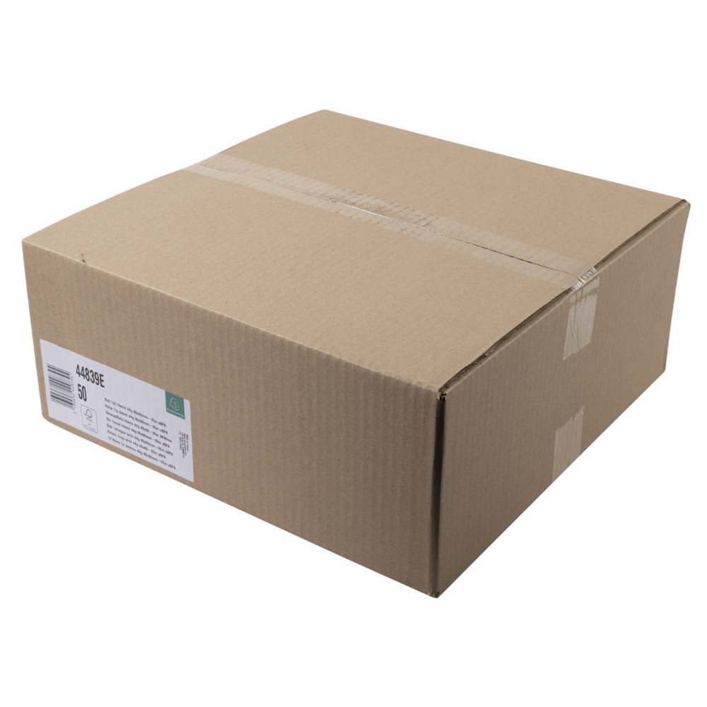 Exacompta Bobine tickets de caisse 80 x 80 x 12 mm - Longueur 95M - 44839E - Rouleau Papier thermique 1 pli 48g sans Bisphnol A - Lot de 50