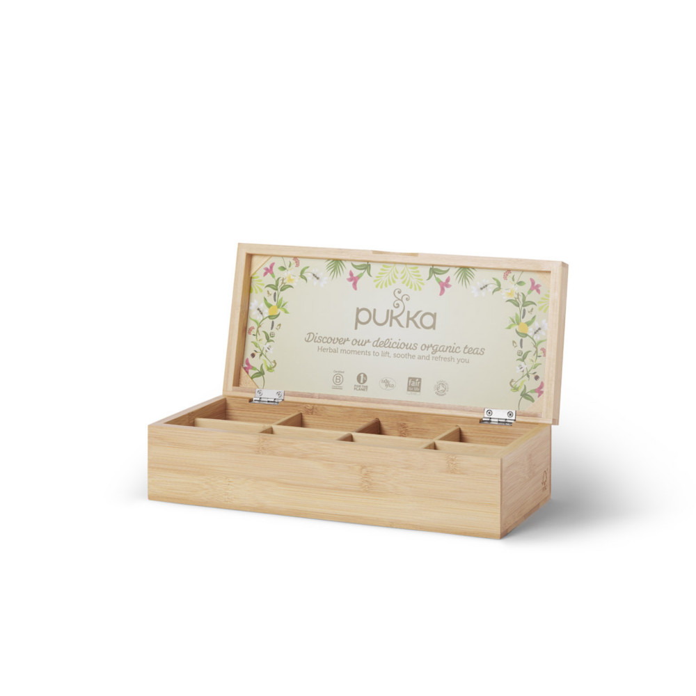 Pukka Coffret bambou Kit Dcouverte Lipton - Offert pour 8 boites diffrentes d'infusions Pukka achetes