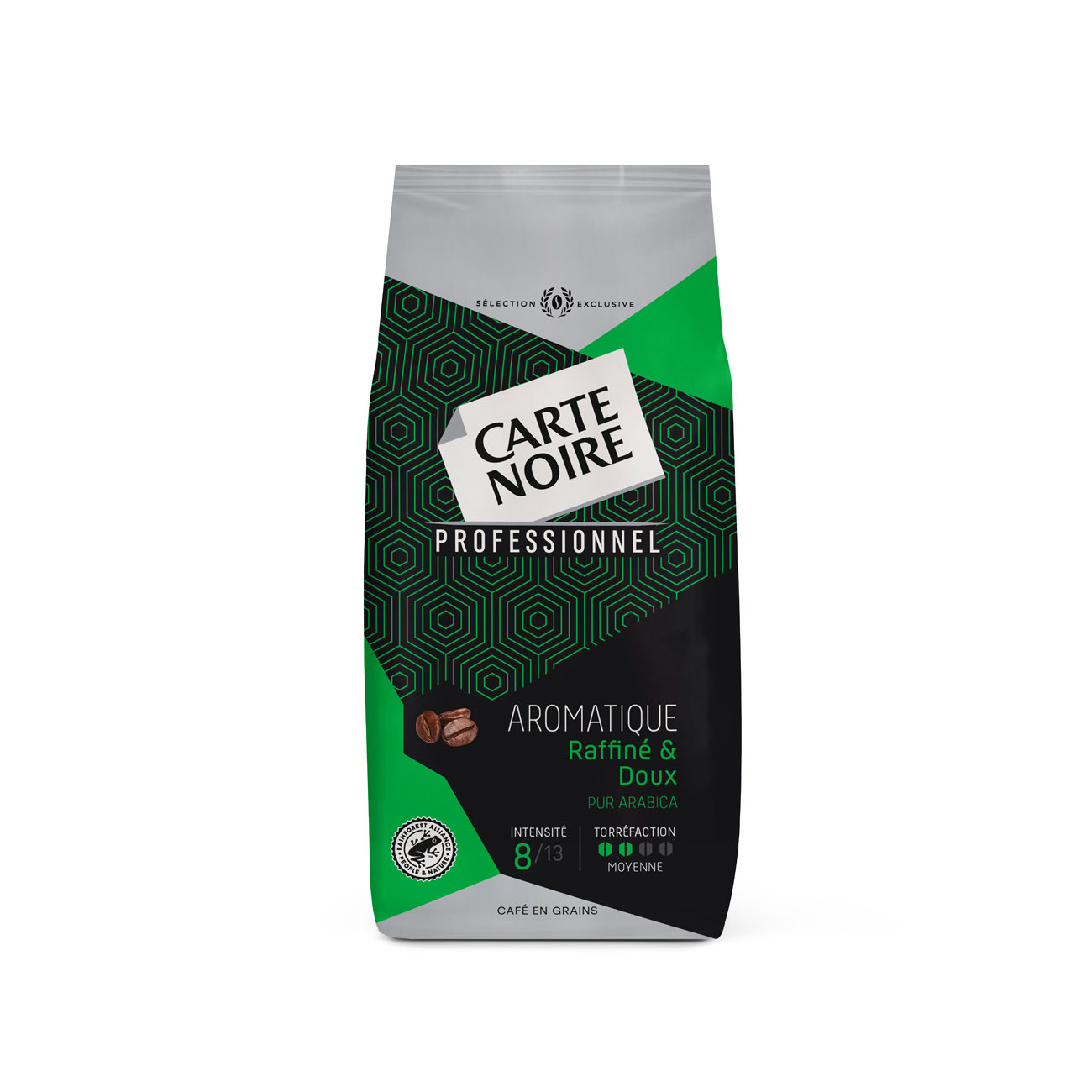 Carte Noire Professionnel Café en grain Aromatique doux et rafiné - Intensité 8 - Paquet de 1 kg