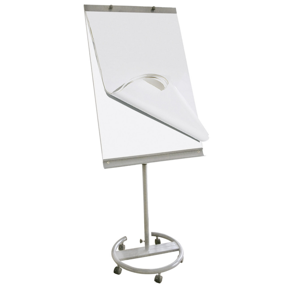 Juvenilia Chevalet de confrence mobile Daily base ronde - Gris