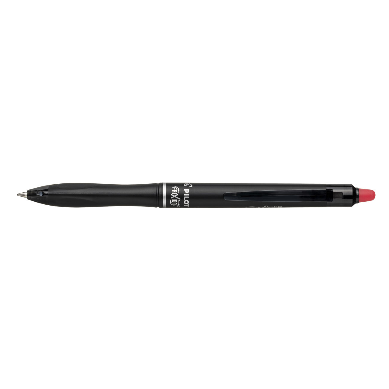 Pilot FriXion Ball Plus Begreen - Stylo roller encre gel effaçable et rechargeable - Pointe moyenne - Rouge