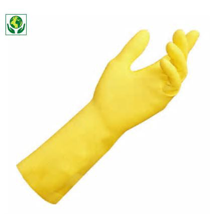 Mapa Gants de mnage Latex naturel Vital - Jaune - Taille 9